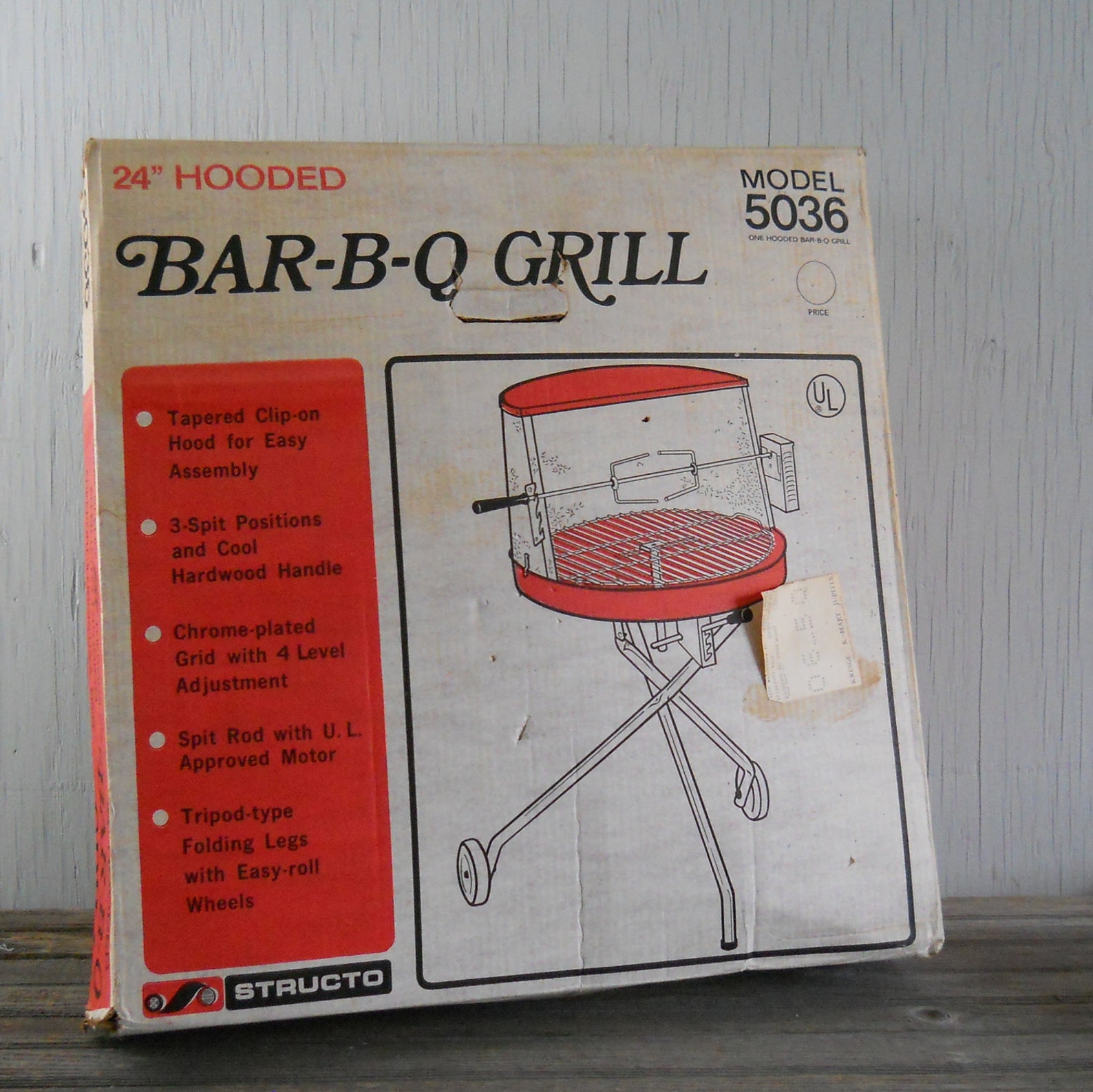 Bar B Q Grill Vintage Charcoal Grill Etsy