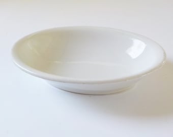 Vintage White Oval Bowl Shenango China Bowl Ironstone Restaurantware
