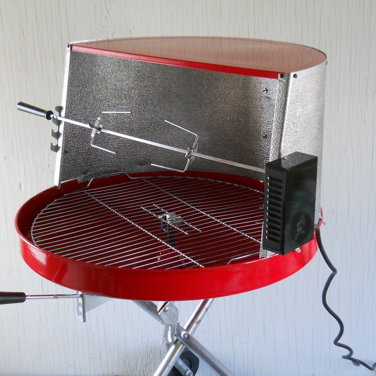 Bar B Q Grill Vintage Charcoal Grill Etsy