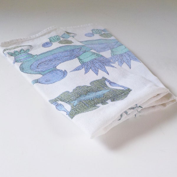 Mid Century Kitchen Towels Etsy