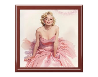 Marilyn Monroe Schmuckschatulle | 3 Farboptionen