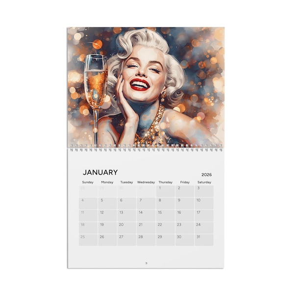 2026 Pin up Calendar - Etsy