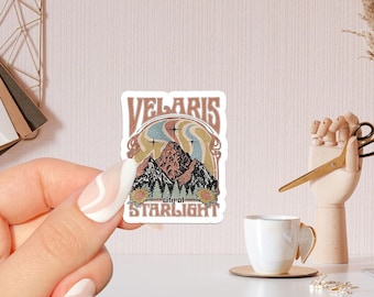 Velaris - city of starlight bookish Sticker, book lover gift, bookish Merch, Kindle Sticker,Smut Reader,reading lover,e-reader