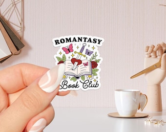 romantasy Buchclub Bookish Sticker,Buchliebhaber Geschenk,Bookish Merch, Kindle Sticker,Smut Reader,Leseliebhaber,e-Reader