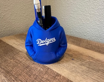 Custom LA Dodgers Pen Holder