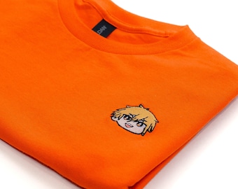 -shirt Chibi Denji | Cadeau anime brodé