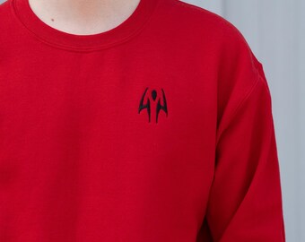 Curse Tattoo Sweatshirt | Embroidered Anime Gift