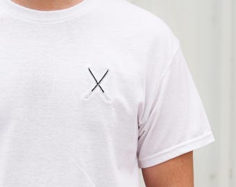 Boar Nichirin Swords T-Shirt | Embroidered Anime Gift