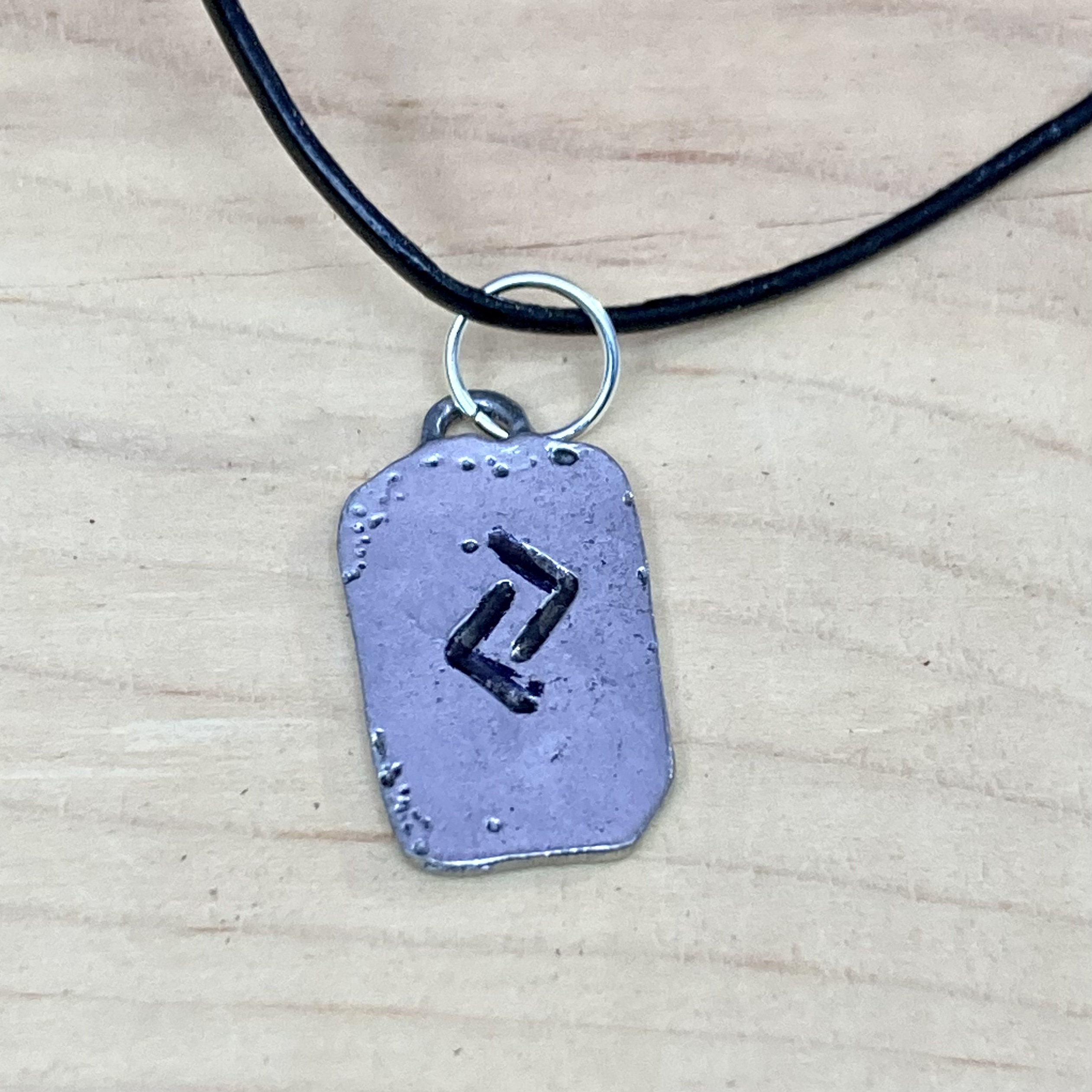 Viking Rune Necklace Self Confidence Rune Fulfillment Rune - Etsy Israel