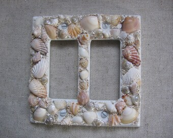 Neutral Seashell Double Rocker