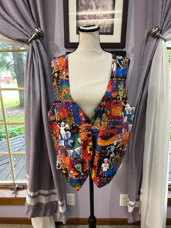 Vintage Basic Editions Halloween Vest