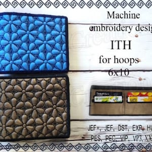 Billetera, Cartera, Bordado, Dinero
