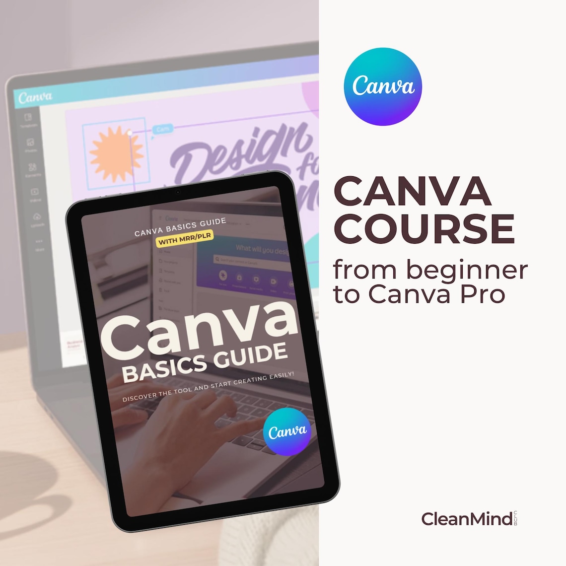 Canva Basics Guide With MRR/PLR – Beginner-friendly Ebook to Learn ...