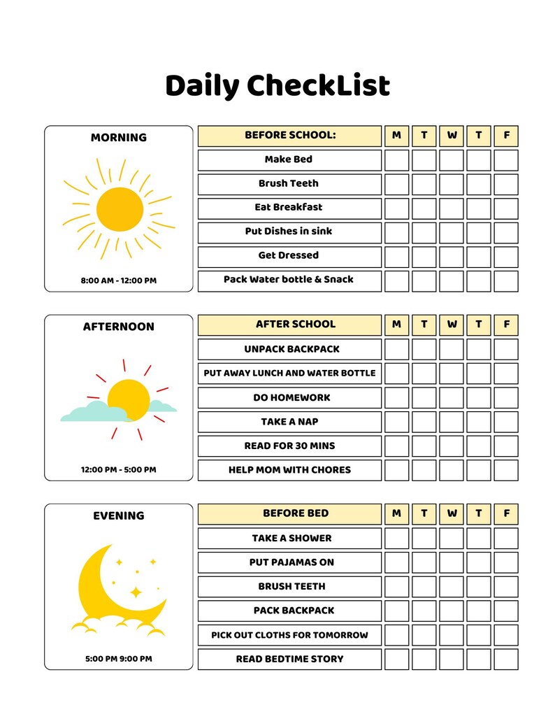 2025 Chore Chart For Kids Etsy UK Il 794xN.6200808320 Bhwl