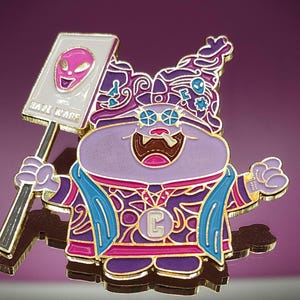 Chowder Cartoon Festival Hat Pin