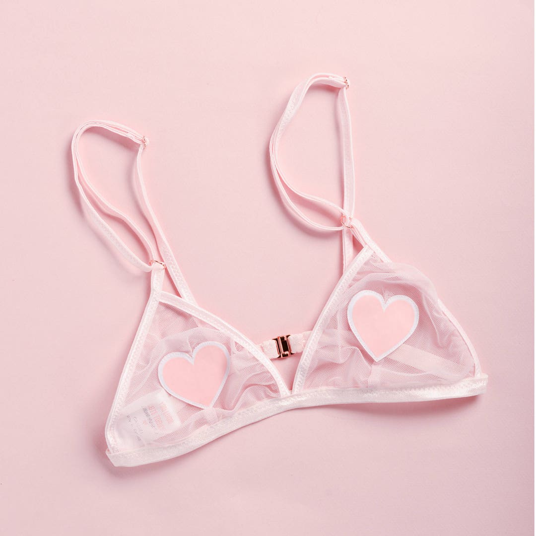 PINK Victoria's Secret, Intimates & Sleepwear, Victorias Secret Pink  Velvet Triangle Bralette Merlot Night Large New
