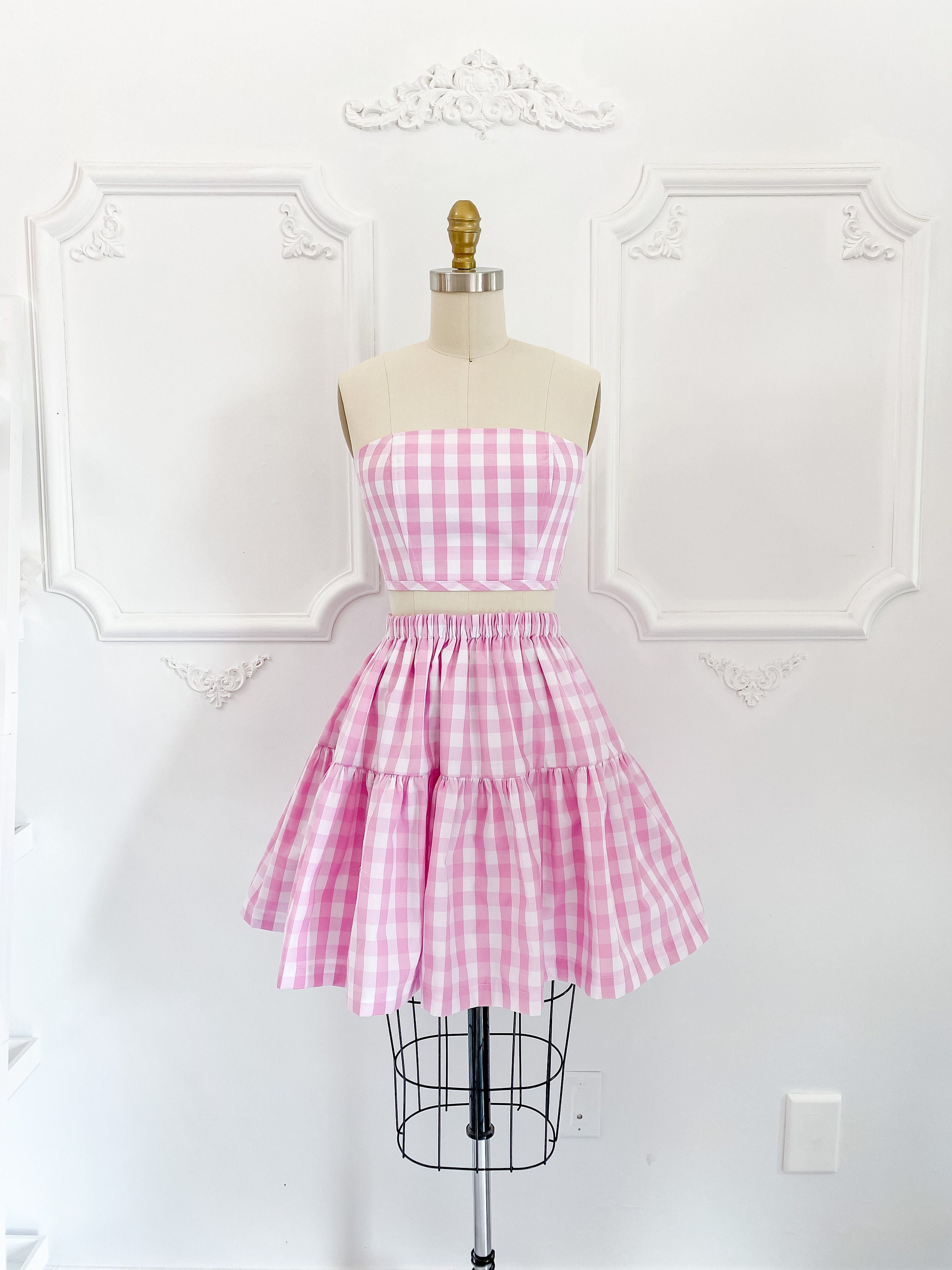 Plaid Mini Dress Etsy Canada