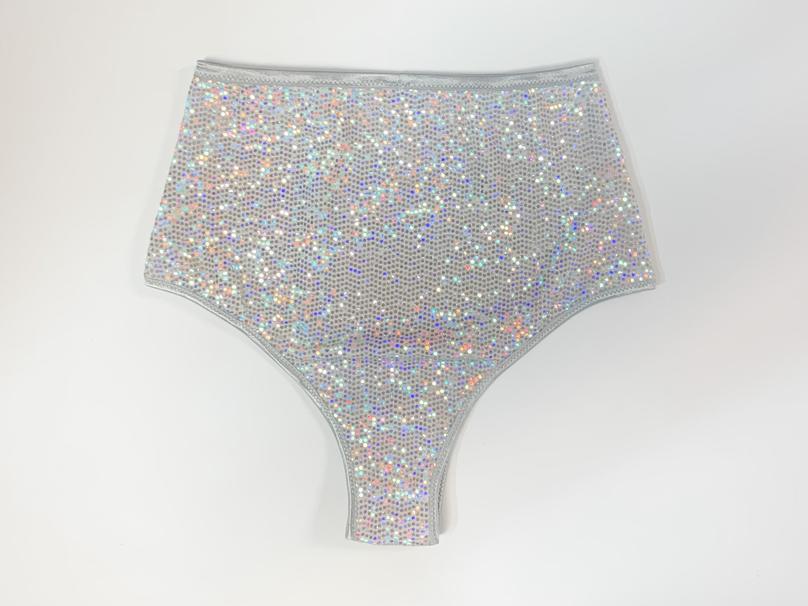 silver sparkly panties