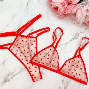 Pink hearts lingerie -  México