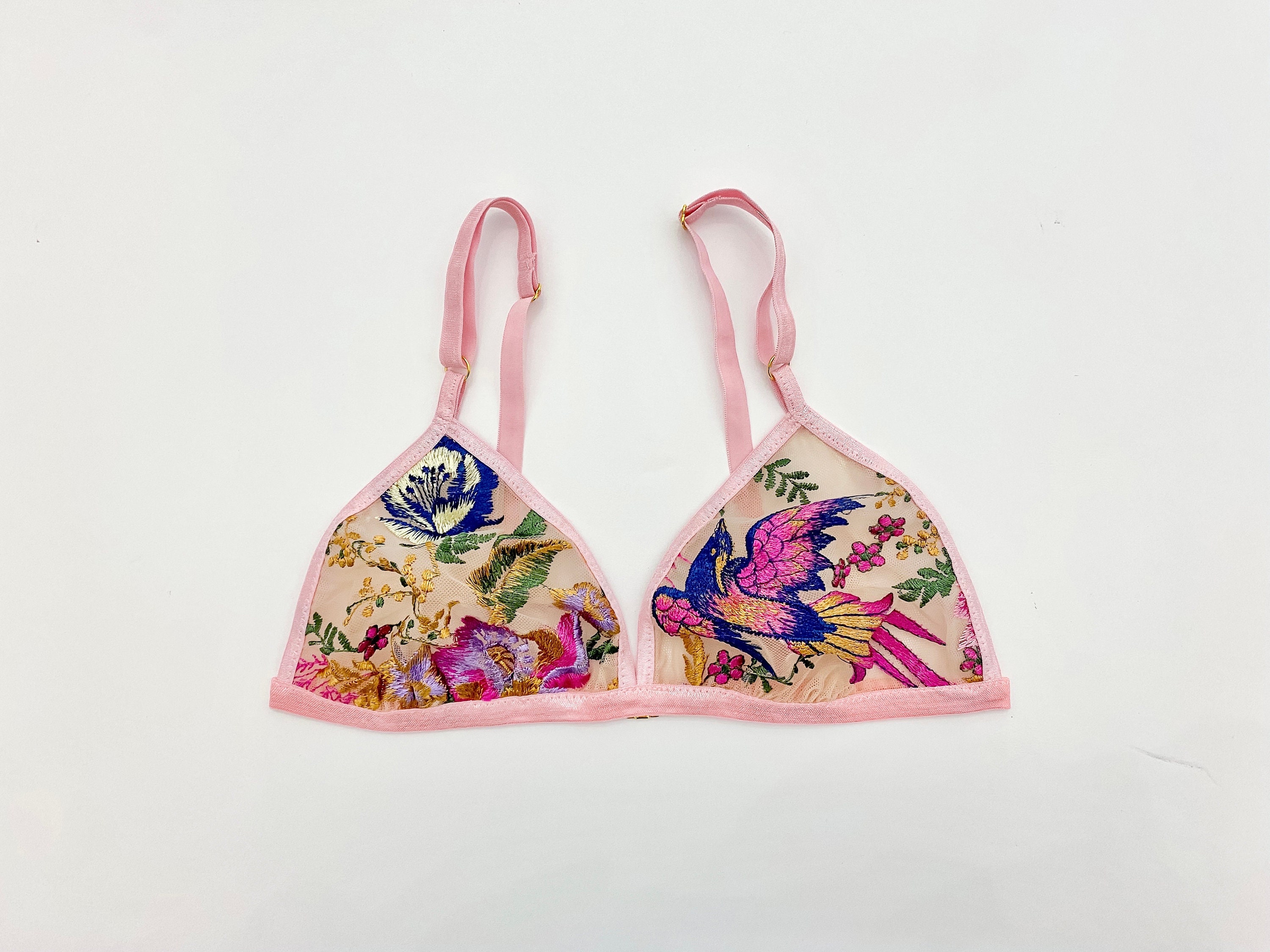 Bralette bordado sale