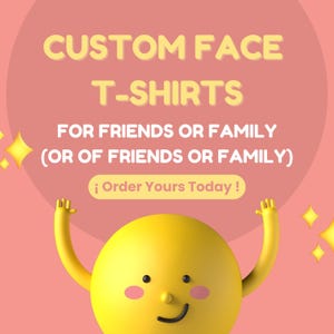 custom face shirt | your face on a shirt | funny face shirt | custom image shirt | personalized shirt | photo gift shirt | custom selfie art
