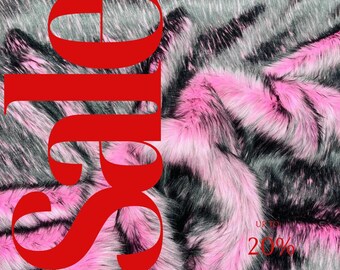 HUSKY - Tkanina z długim włosiem, sztuczne futro, cięte na wymiar, Husky Faux Fake 2 Tone Shaggy