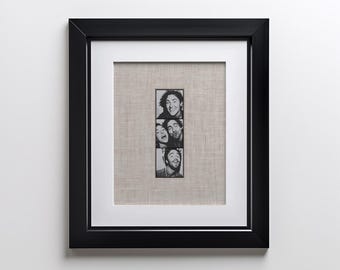 Custom Photo Booth Template, Photo Strip mat, Photo Mat 8x10 print, Personalized Photo Print, Editable Canva Template, Digital Download