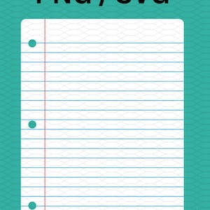 Quaderno a righe PNG, PNG, carta scolastica in formato SVG, carta a righe in formato SVG, carta a righe, tagliare file in formato SVG - Download istantaneo, carta scolastica PNG, quaderno in formato SVG