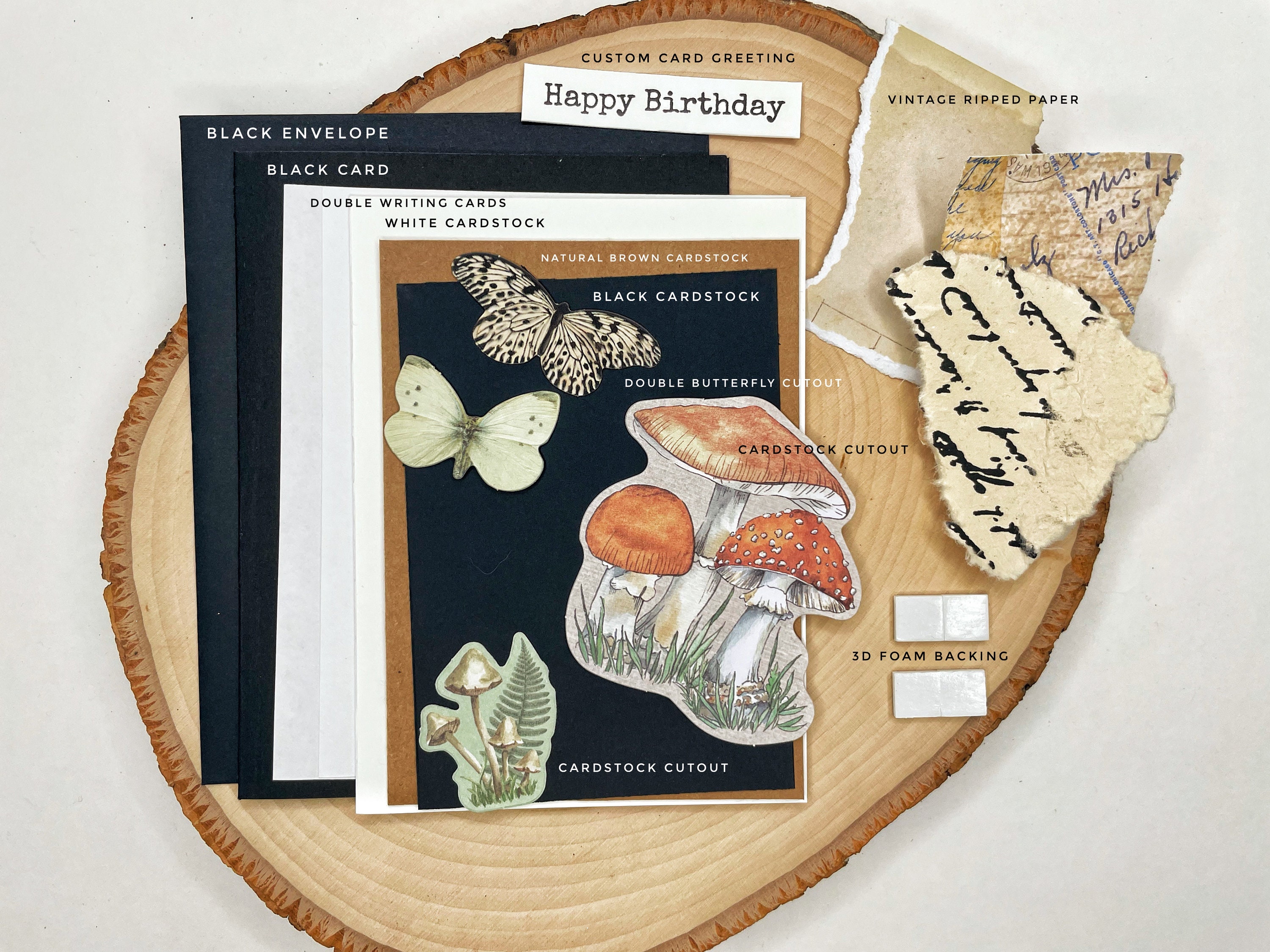 Scrapbook Greeting Birthday Thank You Thinking of You Congratulation ...