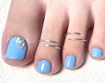 14k Gold Filled Adjustable Toe Ring – Delicate Foot Jewelry