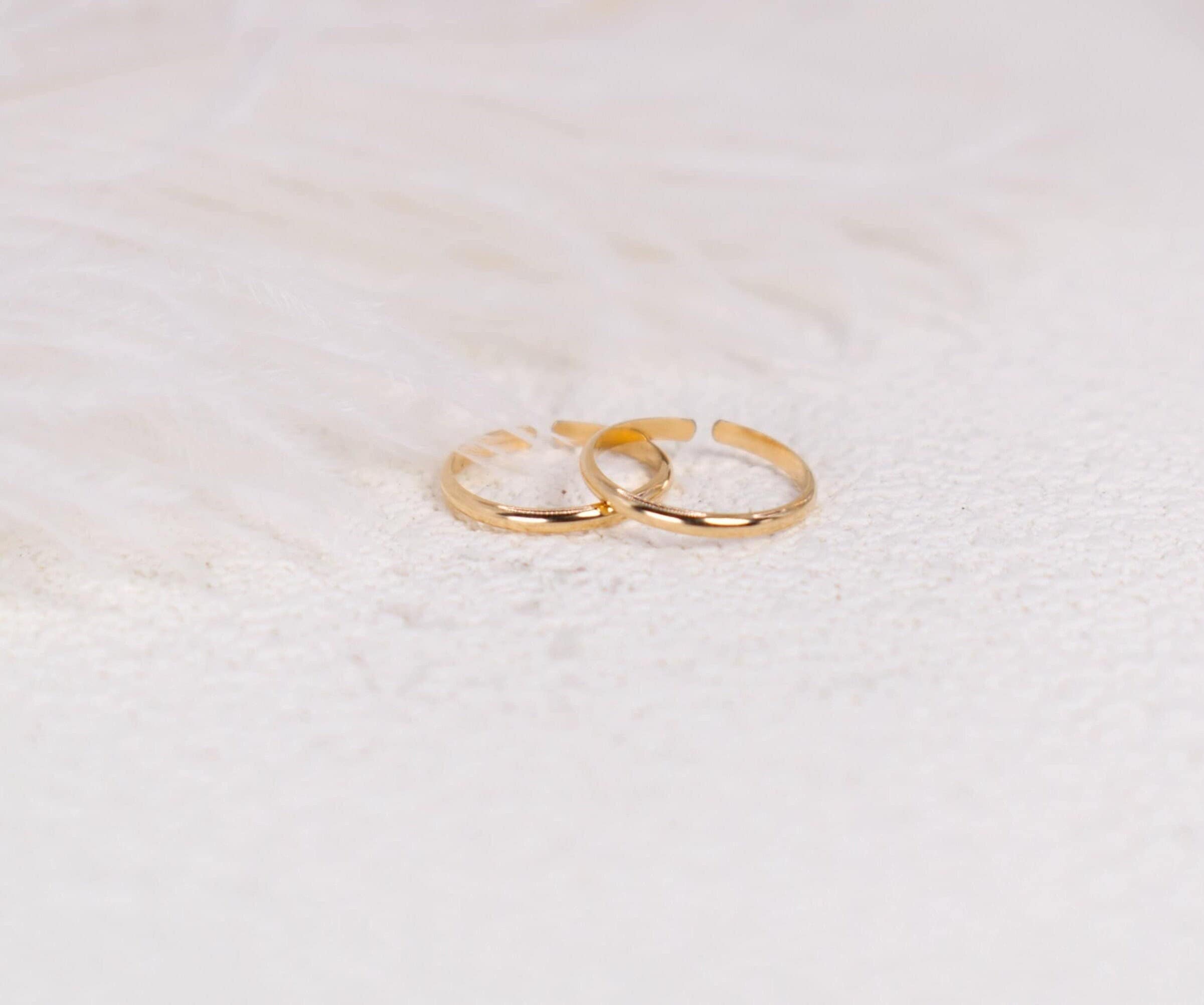 green emerald velvet dress Trendy Gold Ring Set | Cute Rings for Women