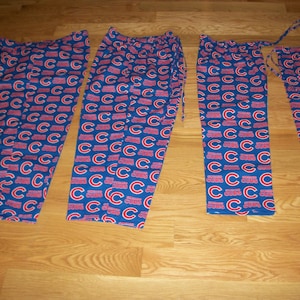 Chicago Cubs Pants (Assorted Patterns and Fabric)