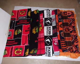 Baby's First Blanket (Chicago Bears, Chicago Bulls, Chicago White Sox, or Chicago Blackhawks)