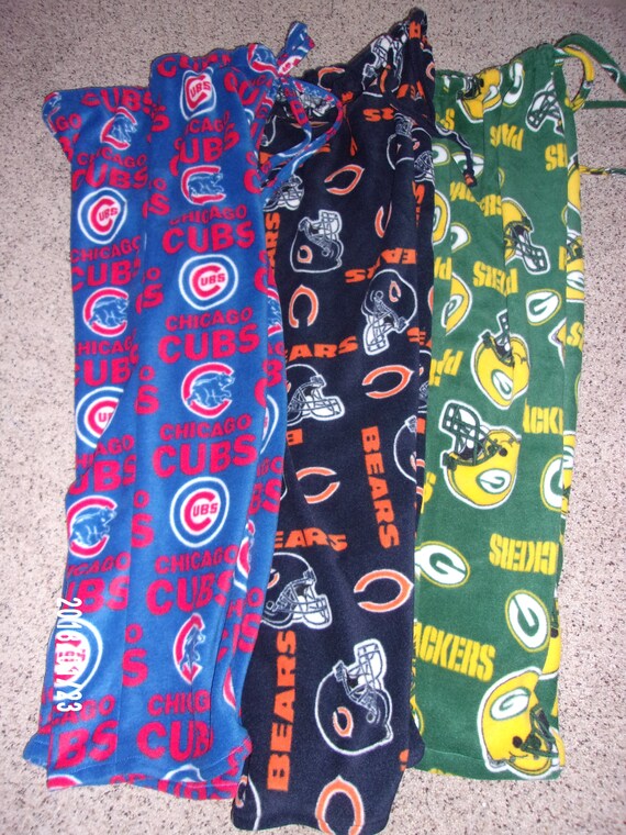 Adult Fleece Lounge Pants chicago Cubs 