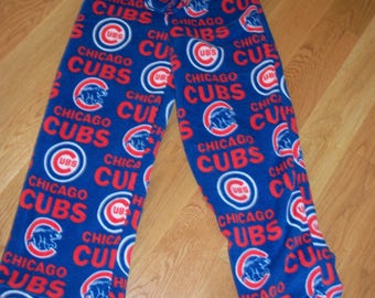 Chicago Cubs  Fleece Pants with Matching Gift Bag