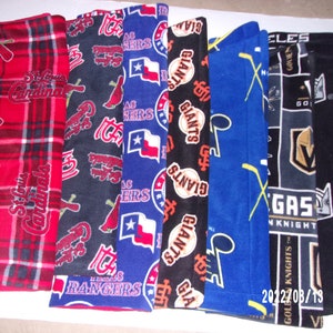 Baby&#39;s First Blanket (Pittsburgh Steelers, San Francisco Giants, St. Louis Cardinals or St. Louis Blues, Texas Rangers, Las Vegas Knights)