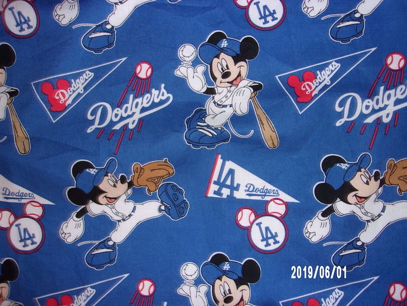Chicago Cubs, LA Dodgers or Milwaukee Brewers Barbeque Apron Mickey Mouse Sports