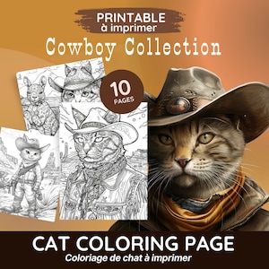 COWBOY Coloring Pages : Relaxing coloring pages, Wild West coloring pages, Western coloring pages, printable coloring for children and adult