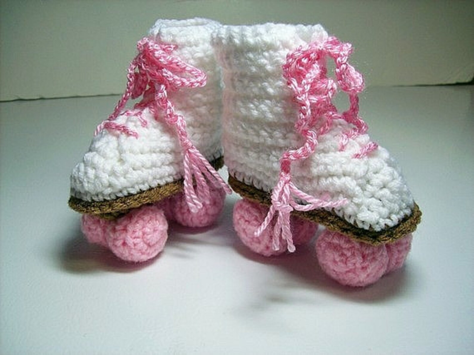 Baby Roller Skates Crochet PDF PATTERN Etsy