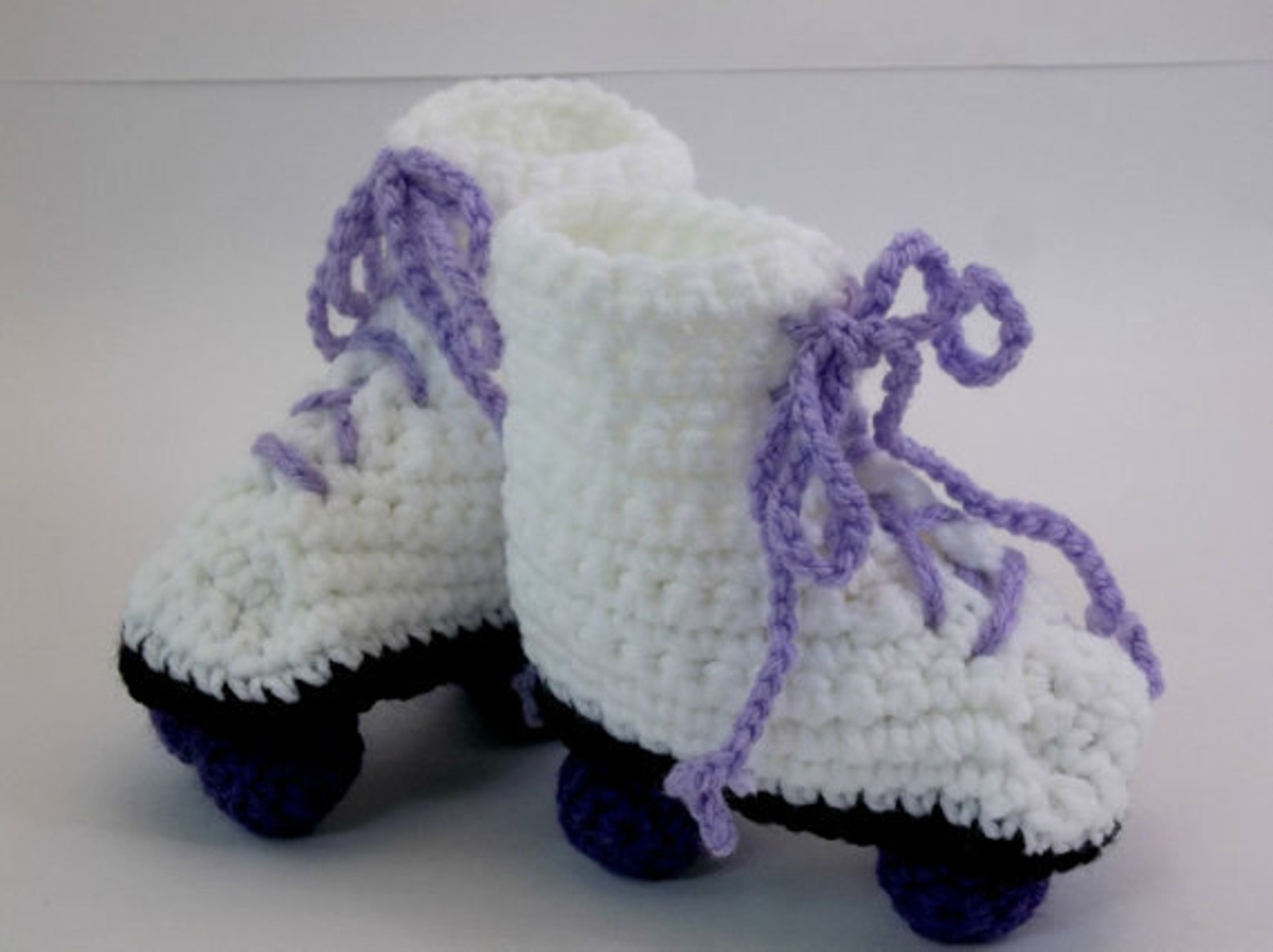 Baby Roller Skates Crochet PDF PATTERN Etsy