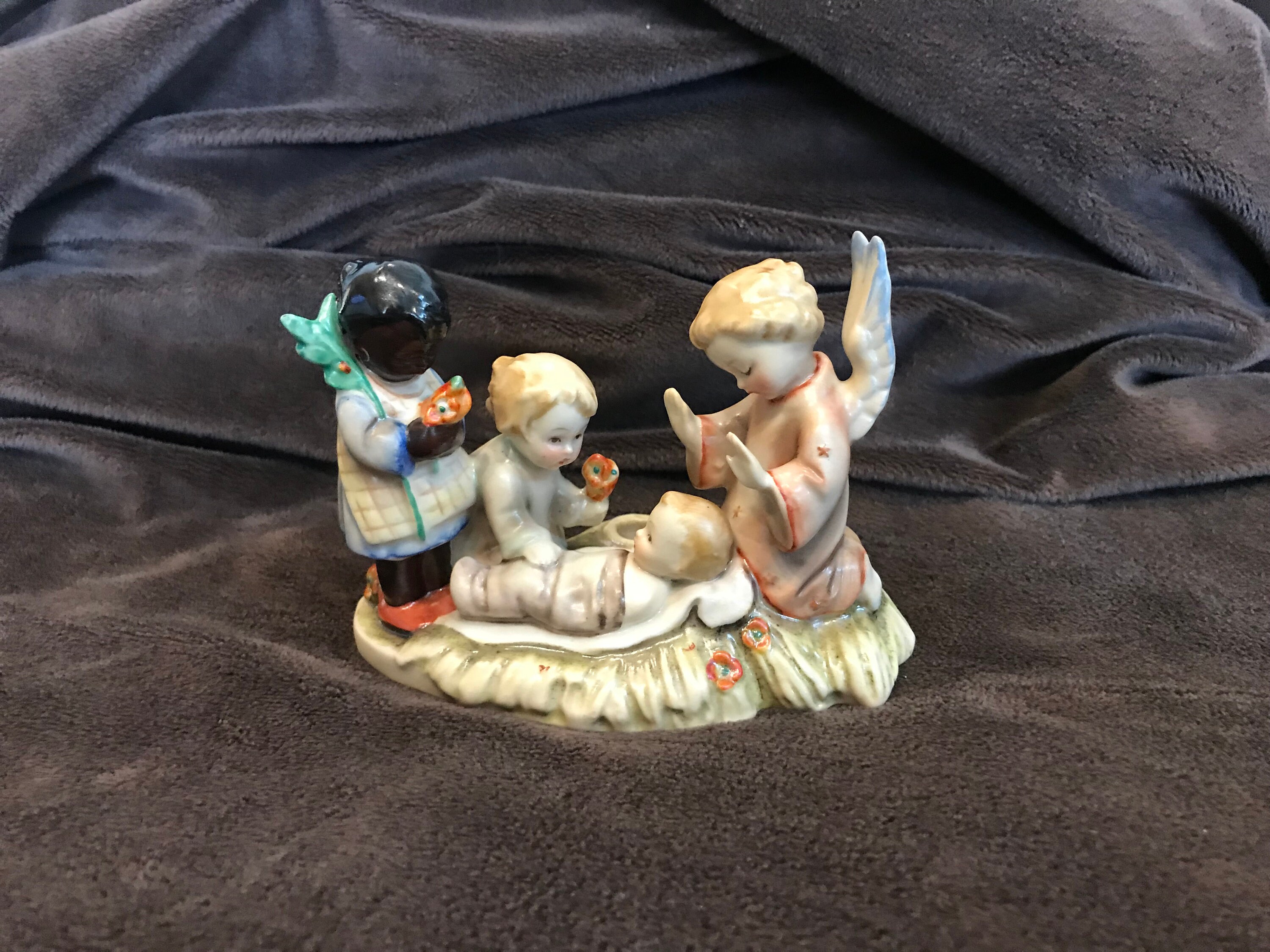【稀少】ゲーベル フンメル人形 Silent Night 聖なる夜 TMK-1 Hummel Figurines Vintage Silent Night - Etsy