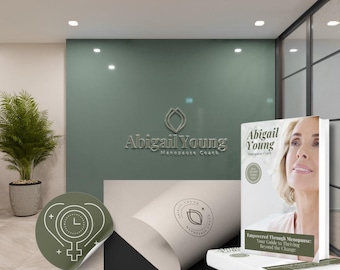 Kit de imagen de marca para Menopause Coach: Logotipo y plantillas para Instagram (Canva)