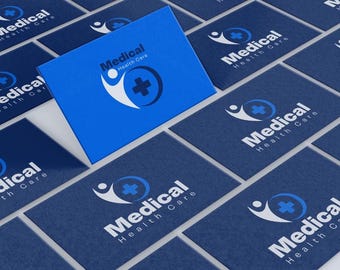 Kit de marca médica: logotipo, plantillas para redes sociales y tarjetas de presentación