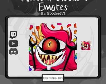 Nifty Celebrate Hazbin Hotel Emote