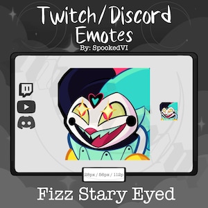 Emoticono de jefe Fizzarolli con ojos estrellados