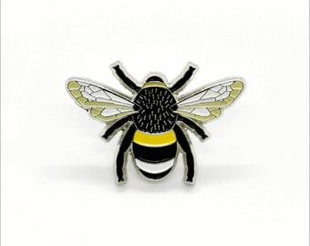 Soft Enamel Pin Badge - Bumble Bee