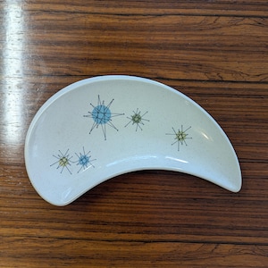 Franciscan Starburst Rare Crescent Salad Plate