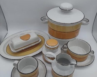 Juego de sopa/té STONEHENGE SUN DE MEDIO INVIERNO de 32 piezas