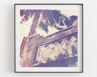 The Roxy Sunset Strip Photo, West Hollywood Print, Los Angeles Wall Art, Girls Room Decor, Music Gift