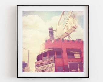 Los Angeles Sunset Strip, Whisky A Go Go Photo, LA Artwork, West Hollywood, Gift for Music Lovers, For Him, Teen Girls Decor